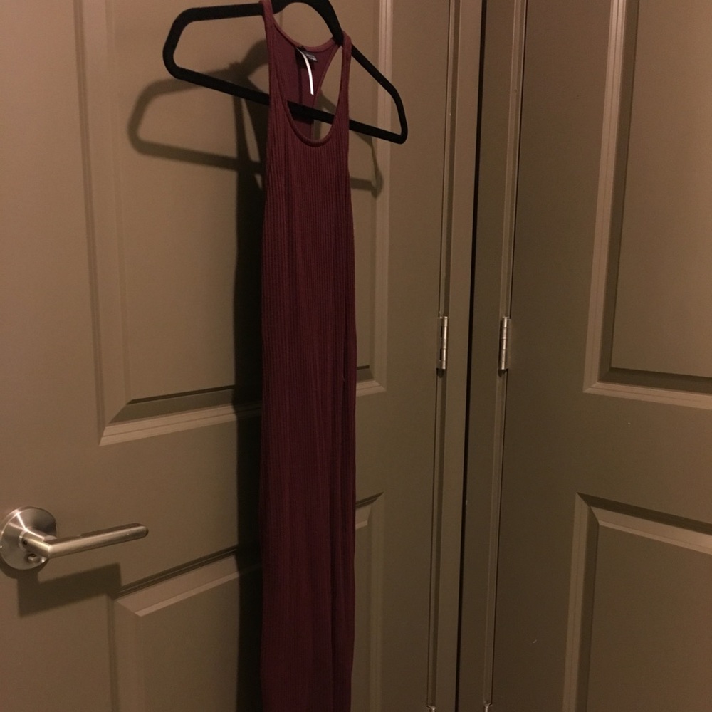 Tight Burgundy Dress